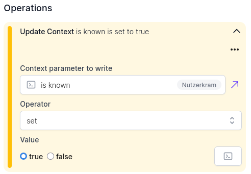 Oauth-Secrets Einstellungen